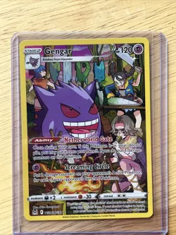 Pokemon Gengar Trainer Gallery Lost Origin TCG Card TG06/TG30 Near Mint - Image 4