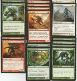 Sensational Slivers!-60 Card Magic the Gathering Deck-MTG-Casual-rare-RTP-FUN - Image 2