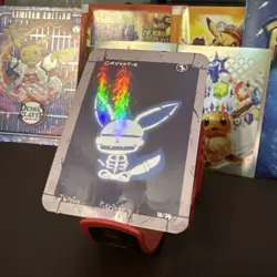 Pokederp Halloween - Cayootie (Eevee) X-ray - Holo - Pokemon Parody/Derpy card - Image 3