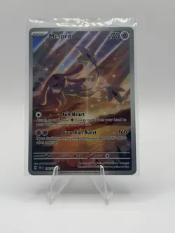 Pokemon Mesprit 204/191 Sv08 Surging Sparks Illustration Rare Holo English Card - Image 1