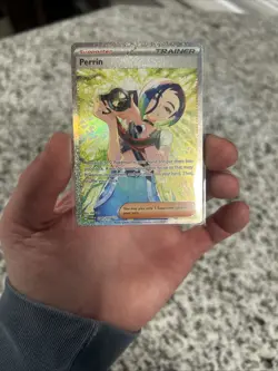 Pokemon TCG Trainer Perrin Special Illustration Card Twilight Masquerade 220/167 - Image 1