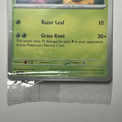 Pokemon Oddish SVP 102 Black Star Promo Sealed - Path to the Peak NM Card - Image 3