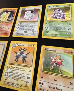Pokemon Card Collection Binder Vintage Lot of 293 Base Set Cards. 6 holo etc - Image 3