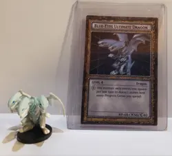 Yugioh Dungeon Dice Monsters DDM Blue-Eyes Ultimate Dragon Figure & Card English - Image 1