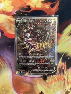 Giratina V - 186/196 - Pokemon Lost Origins Alternate Art Rare Card MP - Image 2