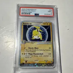 Pokemon Raichu ex EX Sandstorm 98/100 Holo Ultra Rare PSA 9 English 2003 Card - Image 1
