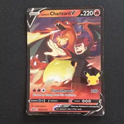 Pokemon Lance's Charizard V - Promo Holo SWSH: Sword & Shield Promo Card SWSH133 - Image 1