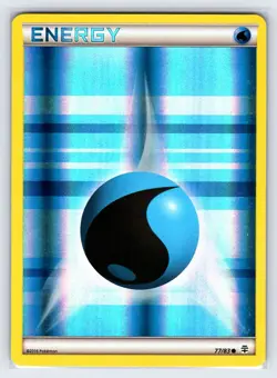 Water Energy 77/83 2016 Generations 20th Anniversary Pokemon Card Reverse Holo - Image 1