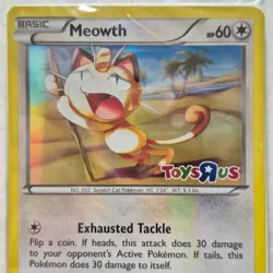 2016 MEOWTH 53/83 Pokemon TCG Toys R Us Promo Holo Generations Card. SEALED NIP - Image 3