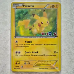 2016 PIKACHU 26/83 Pokemon TCG Toys R Us Promo Holo Generations Card. SEALED NIP - Image 2