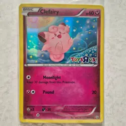 2016 CLEFAIRY 50/83 Pokemon TCG Toys R Us Promo Holo Generations Card SEALED NIP - Image 2