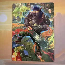 Bebop, Porcine Punk Art Card Series: Teenage Mutant Ninja Turtles 52 NM MTGTMT - Image 1