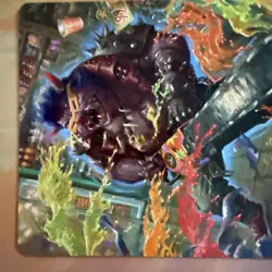 Bebop, Porcine Punk Art Card Series: Teenage Mutant Ninja Turtles 52 NM MTGTMT - Image 2