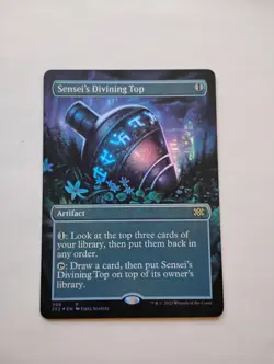 Sensei's Divining Top Borderless Foil - Image 1