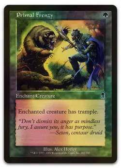 Primal Frenzy #262 (Foil) (LP) Odyssey ODY Magic MTG - Image 1
