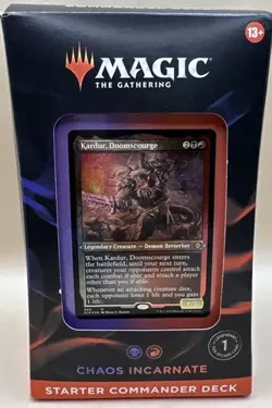 Magic: The Gathering Starter Commander Deck - Chaos Incarnate (Black-Red) - Image 2