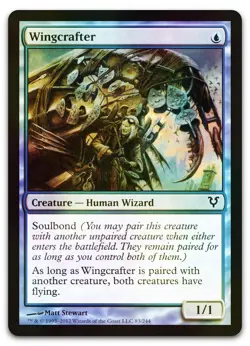 Wingcrafter #83 (Foil) (LP) Avacyn Restored AVR Magic MTG - Image 1