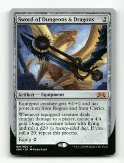 Sword of Dungeons & Dragons Unsanctioned #84 Magic the Gathering - Image 1