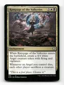 Rampage of the Valkyries Kaldheim #393 Uncommon - Image 1