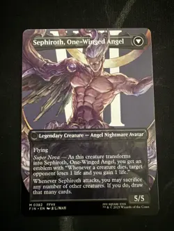 Sephiroth, Fabled SOLDIER (0382) (Borderless) Final Fantasy Regular - Image 2