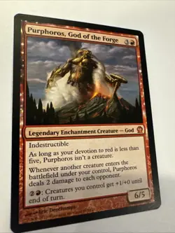 Purphoros, God of the Forge Commander Masters Regular - Image 2