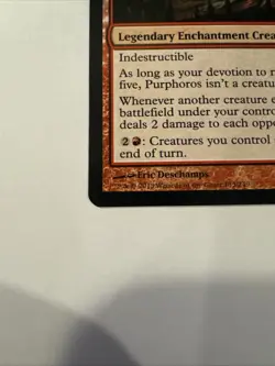 Purphoros, God of the Forge Commander Masters Regular - Image 4