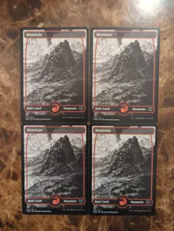 (4) Mountain 275 *PLAYSET* Innistrad: Crimson Vow Magic NM MTG - Image 1