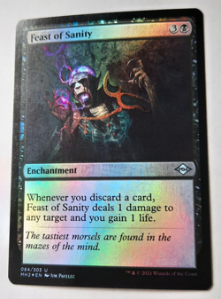 MTG 2021 Modern Horizons 2 FEAST OF SANITY 084/303 U Foil M/NM - Image 3