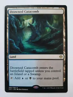 Drowned Catacomb Archenemy: Nicol Bolas NM Regular - Image 1