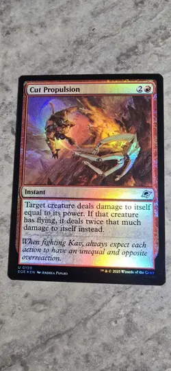Cut Propulsion Edge of Eternities Foil Instant Uncommon MTG NM - Image 1