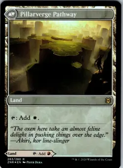Needleverge Pathway R Zendikar Rising 263 NM FOIL - Image 2
