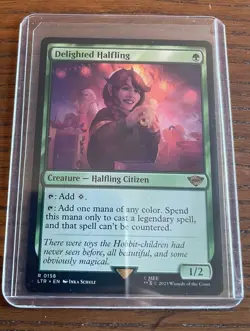 Delighted Halfling : the Lord of the Rings: Tales of Middle-Earth Regular 0158 - Image 1