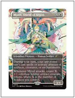 1x Myrel, Shield of Argive, 0013, Non-Foil, Secret Lair Encyclopedia, MTG NM - Image 1