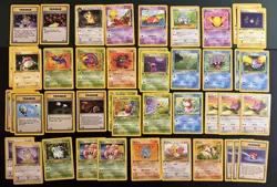 Lot of 72 1st edition Pokemon Base Set Shadowless, Team Rocket, Black Star Promo - Image 5