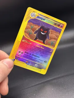 Gengar 48/165 Reverse Holo E-Reader 2002 Expedition Base Set E-Series Pokemon LP - Image 4