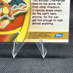 Pokemon Topps Advanced Challenge 2004 Rare Charizard Non-Holo - Image 3