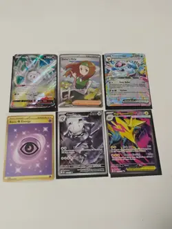 Pokemon Steelix Illustration Rare-Glaceon Ex-Hyper Rare-Full Art Holo Card Lot - Image 1