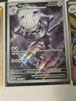 Pokemon Steelix Illustration Rare-Glaceon Ex-Hyper Rare-Full Art Holo Card Lot - Image 3