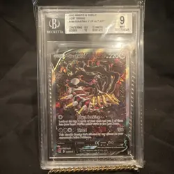 🔥 2022 Pokemon TCG Sword & Shield Lost Origin #186 Giratina V ALT ART UR BGS 9 - Image 1