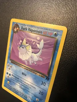 Dark Vaporeon 45/82 Team Rocket Pokemon Card In NM Condition - Image 4