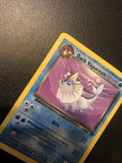 Dark Vaporeon 45/82 Team Rocket Pokemon Card In NM Condition - Image 5