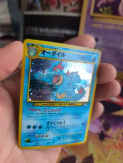 Pokemon Karte Card Impergator Feraligatr Neo Genesis Holo Wotc japanese Exc-NM - Image 2