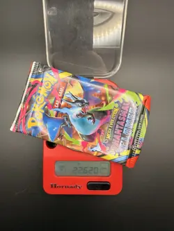 (HEAVY) 22.62G Pokemon TCG Mega Evolution Phantasmal Flames Booster Pack SEALED - Image 1