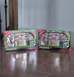 Pokemon TCG Mega Venusaur ex Premium Collection Box - New/Sealed x 2 - Image 1