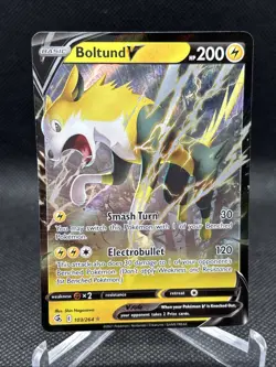 Boltund V 103/264 Fusion Strike Ultra Rare Holo Pokemon TCG - Image 1