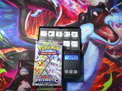 HEAVY! GOD PACKU SIRU 22.47g Prismatic Evolutions Pokemon TCG Booster (SEALED) - Image 1