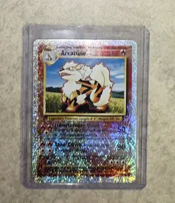 Pokemon Arcanine 36/110 Legendary Collection Reverse Holo Foil Error 2002 WOTC H - Image 1