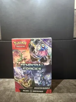Pokemon Scarlet & Violet Temporal Forces Booster Bundle Box English 2024 - Image 1