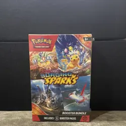Pokemon Scarlet & Violet Surging Sparks Booster Bundle Box 6 Packs English 2024 - Image 1