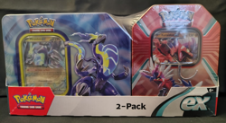Pokemon TCG Miraidon & Koraidon Costco 2-Pack Tins –9 Packs SEALED x2 - Image 2